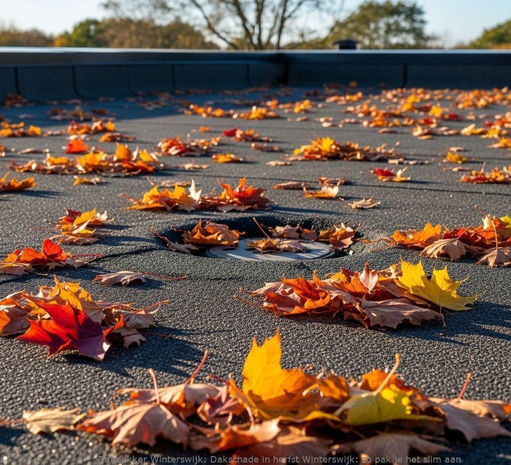 Dakschade In Herfst Winterswijk