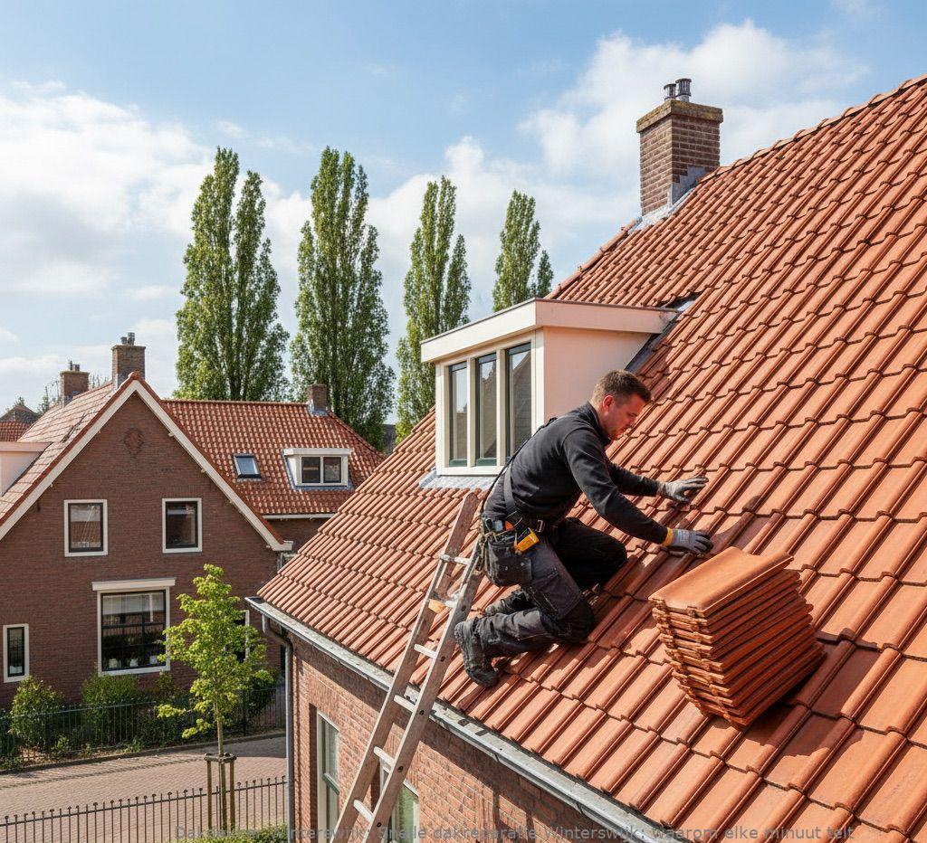 Snelle dakreparatie Winterswijk: waarom elke minuut telt